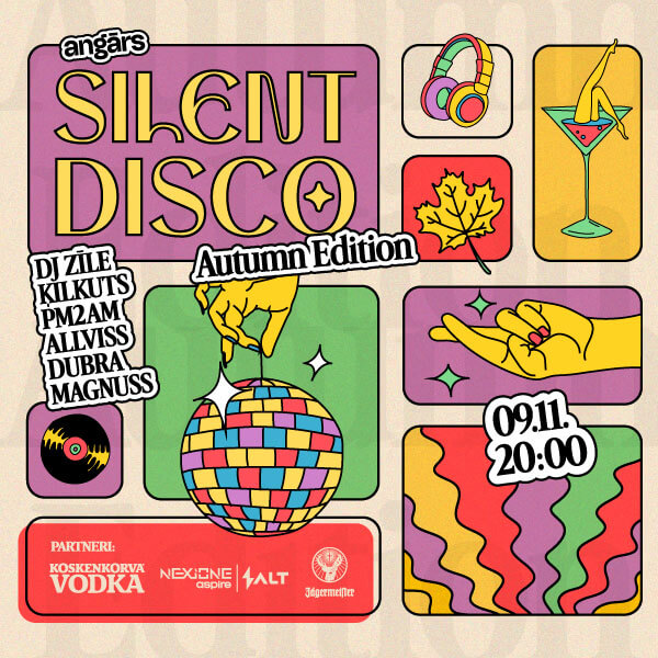 Silent Disco Angārs Autumn Edition